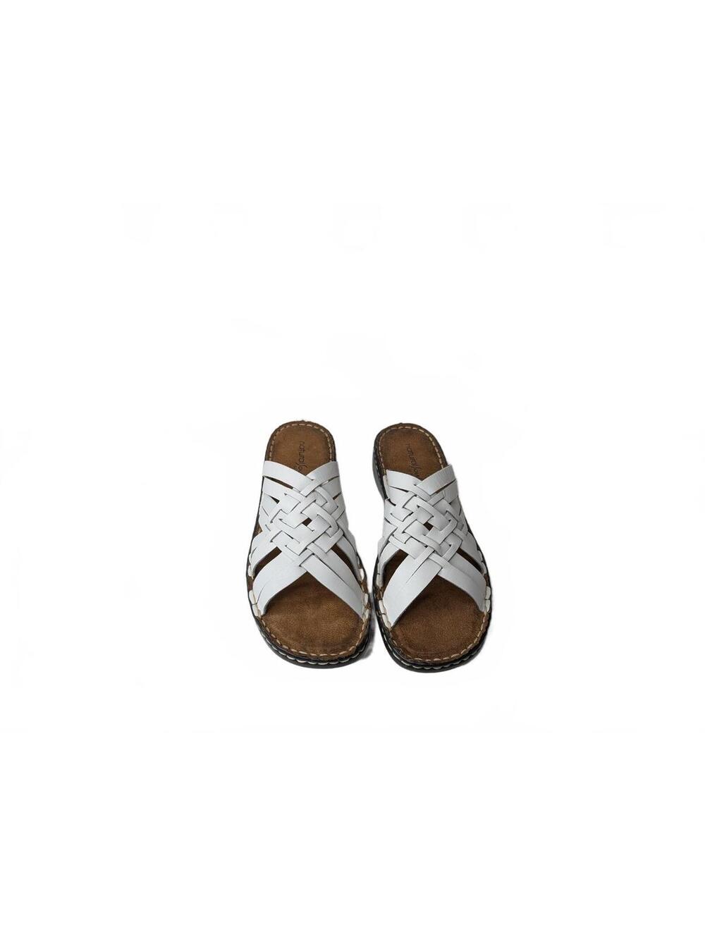 Naturalizer-Natural Soul White Strappy Sandals - Size 7 - Picture 2 of 6